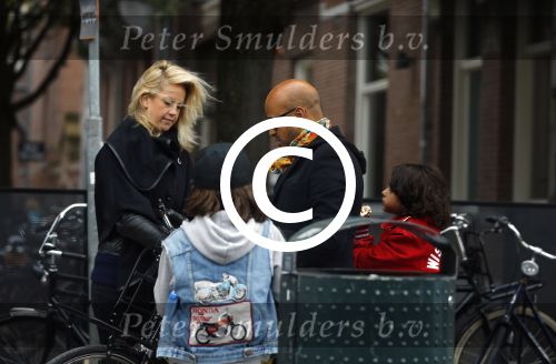 Amsterdam 19 september 2013
Steve te Pas met zijn kinderen en ...