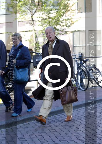 Amsterdam 1 oktober 2013
Advocaat Theo Hiddema op straat in Amsterdam
