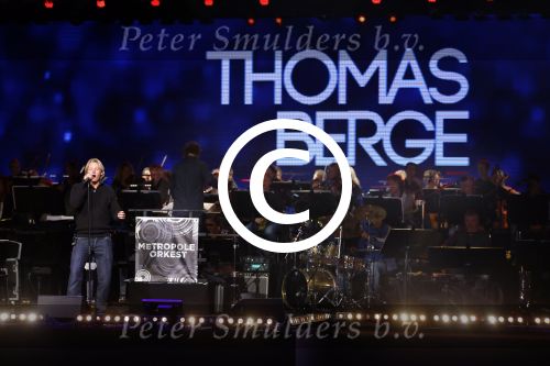 Hilversum 15 oktober 2013
Artiesten treden in studio 21 op met het metropole orkest. Thomas Berge