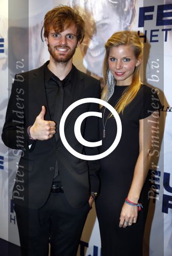 Amsterdam 14 oktober 2013
Premiere Feuten in Tuschinski. Tim Hofman met vriendin