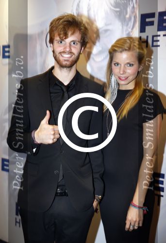 Amsterdam 14 oktober 2013
Premiere Feuten in Tuschinski. Tim Hofman met vriendin