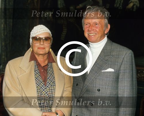 Toon Hermans met zijn vrouw Rietje Hermans
oto Peter Smulders BV