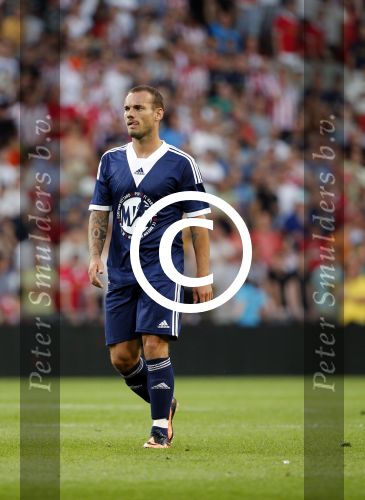 Eindhoven, 19 juli 2013
Afscheidswedstrijd van Mark v Bommel in het psv stadion. 
Wesley Sneijder
Peter Smulders bv