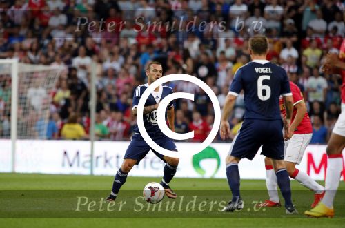 Eindhoven, 19 juli 2013
Afscheidswedstrijd van Mark v Bommel in het psv stadion. 
Wesley Sneijder
Peter Smulders bv