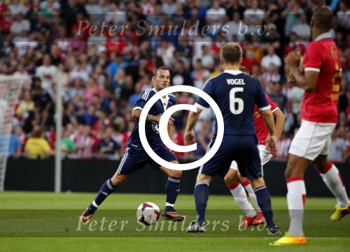 Eindhoven, 19 juli 2013
Afscheidswedstrijd van Mark v Bommel in het psv stadion. 
Wesley Sneijder
Peter Smulders bv