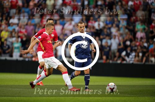 Eindhoven, 19 juli 2013
Afscheidswedstrijd van Mark v Bommel in het psv stadion. 
Wesley Sneijder
Peter Smulders bv