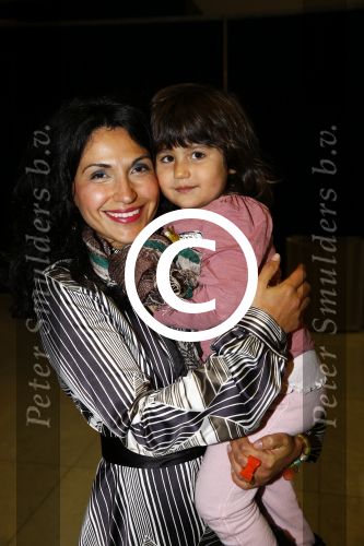 Amsterdam 11 oktober 2013
Premiere Disney live show in de rai.
Vrouw wilfred genee met dochter