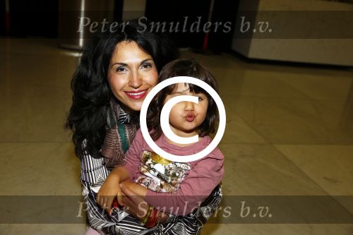 Amsterdam 11 oktober 2013
Premiere Disney live show in de rai.
Vrouw wilfred genee met dochter