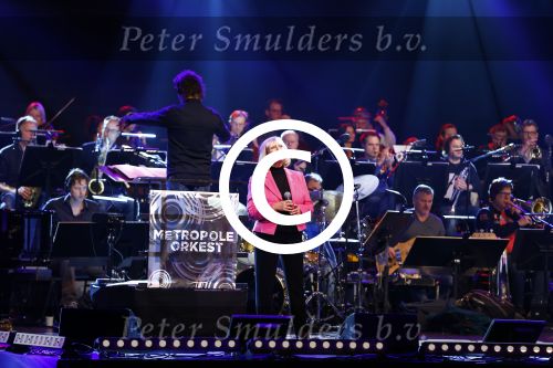 Hilversum 15 oktober 2013
Artiesten treden in studio 21 op met het metropole orkest.
Willeke Alberti