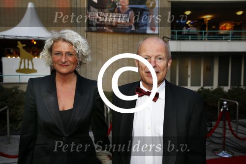 Utrecht 4 oktober 2013
Uitreiking van de gouden kalveren in Utrecht.
Willem Vermeend met partner