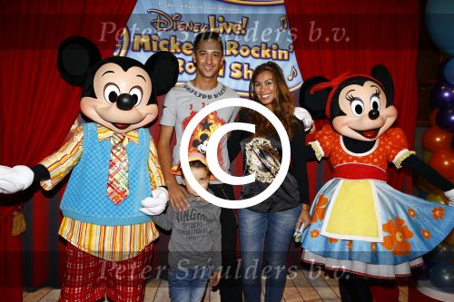 Amsterdam 11 oktober 2013
Premiere Disney live show in de rai.
Yesser met vrouw en zoon
