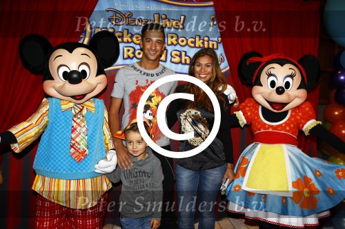 Amsterdam 11 oktober 2013
Premiere Disney live show in de rai.
Yesser met vrouw en zoon