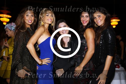 Amsterdam 23 september 2013
Grazia Red carpet event in hotel the Grand.
Yolanthe Sneijder Cabau met zussen