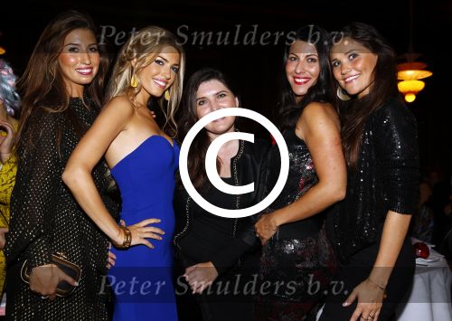 Amsterdam 23 september 2013
Grazia Red carpet event in hotel the Grand.
Yolanthe Sneijder Cabau met zussen
