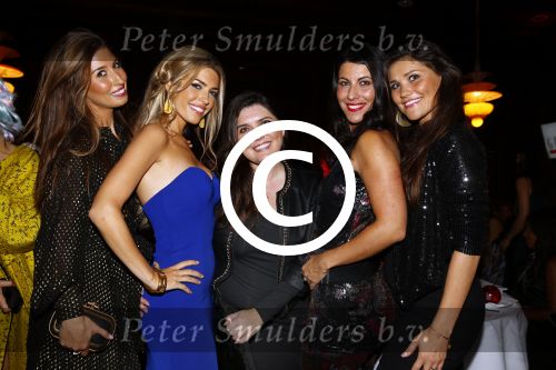 Amsterdam 23 september 2013
Grazia Red carpet event in hotel the Grand.
Yolanthe Sneijder Cabau met zussen