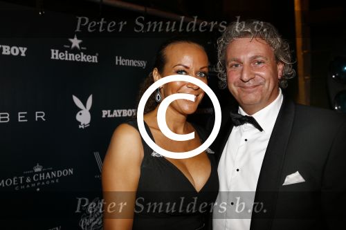 Amsterdam 3 oktober 2013
Feestje voor het 30 jarig bestaan van Playboy . Beertje v Beers arriveert met een nieuwe jaguar Cabrio en onthult het eerst nummer waar ze de cover siert. Mark Teurlings met vrouw  Yvette Rommey