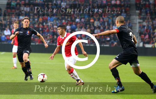 Eindhoven, 25 September 2013 
KNVB beker wedstrijd PSV-Telstar, eindstand 4-1
Zakaria Bakkali
Foto Daan Huizing