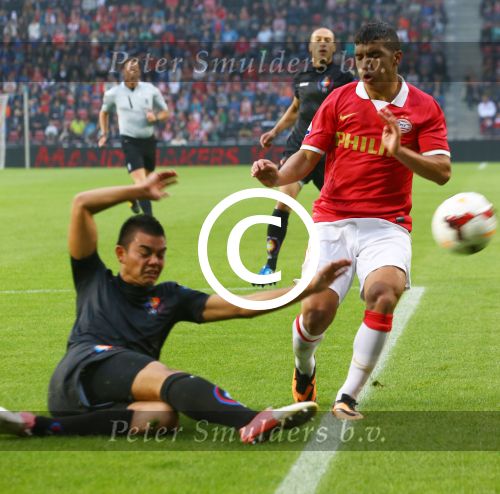 Eindhoven, 25 September 2013
KNVB Beker wedstrijd PSV-Telstar, eindstand 4-1
3 doelpunten Jurgen Locadia
Zakaria Bakkali
Foto Junior Smulders