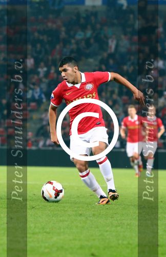 Eindhoven, 25 September 2013 
KNVB beker wedstrijd PSV-Telstar, eindstand 4-1
Zakaria Bakkali
Foto Daan Huizing
