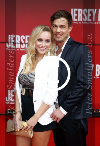 Utrecht 22 september 2013
Premiere Jearsey Boys in het beatrix theater. Zimra Geurts met vriend
Peter Smulders bv