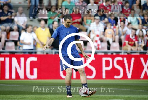 Eindhoven, 19 juli 2013
Afscheidswedstrijd van Mark v Bommel in het PSV stadion. 
Zlatan Ibrahimovic
Peter Smulders bv