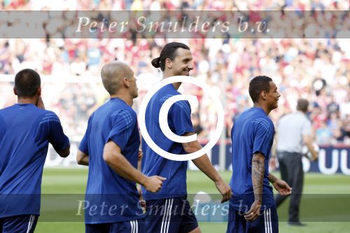 Eindhoven, 19 juli 2013
Afscheidswedstrijd van Mark v Bommel in het PSV stadion. 
Zlatan Ibrahimovic
Peter Smulders bv