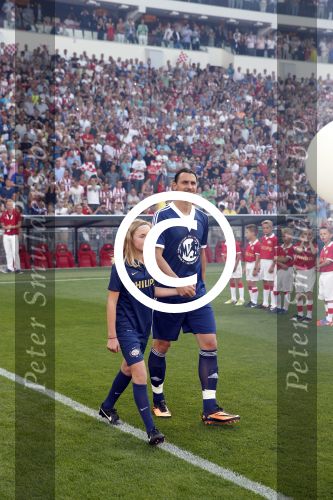 Eindhoven, 19 juli 2013
Afscheidswedstrijd van Mark v Bommel in het PSV stadion. 
Zlatan Ibrahimovic
Peter Smulders bv