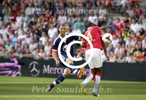 Eindhoven, 19 juli 2013
Afscheidswedstrijd van Mark v Bommel in het PSV stadion. 
Zlatan Ibrahimovic
Peter Smulders bv