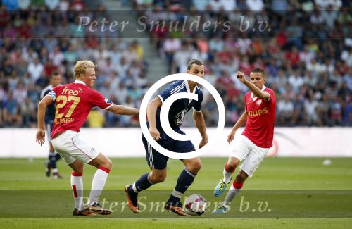 Eindhoven, 19 juli 2013
Afscheidswedstrijd van Mark v Bommel in het PSV stadion. 
Zlatan Ibrahimovic
Peter Smulders bv