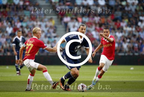 Eindhoven, 19 juli 2013
Afscheidswedstrijd van Mark v Bommel in het PSV stadion. 
Zlatan Ibrahimovic
Peter Smulders bv