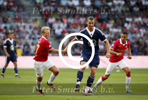 Eindhoven, 19 juli 2013
Afscheidswedstrijd van Mark v Bommel in het PSV stadion. 
Zlatan Ibrahimovic
Peter Smulders bv