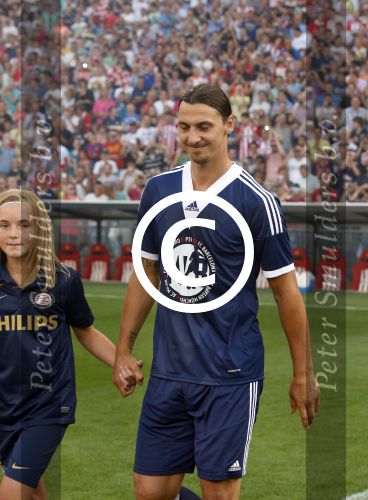 Eindhoven, 19 juli 2013
Afscheidswedstrijd van Mark v Bommel in het PSV stadion. 
Zlatan Ibrahimovic
Peter Smulders bv