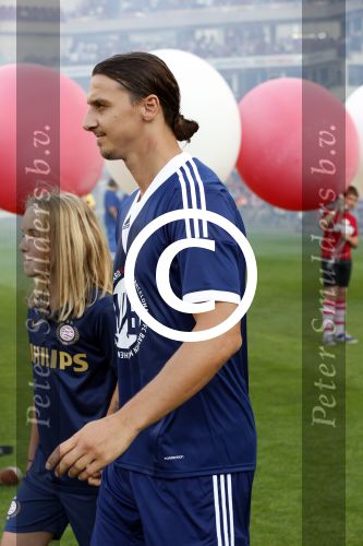 Eindhoven, 19 juli 2013
Afscheidswedstrijd van Mark v Bommel in het PSV stadion. 
Zlatan Ibrahimovic
Peter Smulders bv