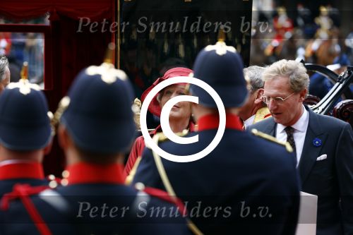 Den Haag 17 september 2013
Prinsjesdag op het binnenhof. mevr v Loon de la Bouchere