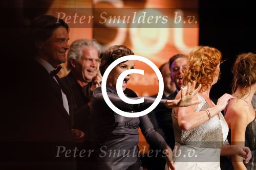 Amsterdam 16 oktober 2014
Uitreiking gouden televizierring in Carre. Victor Reinier en Angela Schijf winnen de ring met Flikken Maastricht