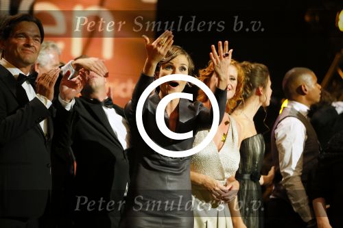 Amsterdam 16 oktober 2014
Uitreiking gouden televizierring in Carre. Victor Reinier en Angela Schijf winnen de ring met Flikken Maastricht