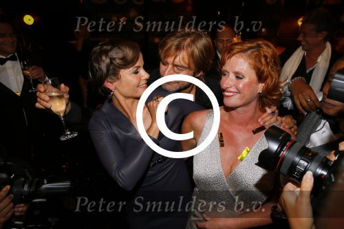Amsterdam 16 oktober 2014
Uitreiking gouden televizierring in Carre. Victor Reinier en Angela Schijf winnen de ring met Flikken Maastricht
