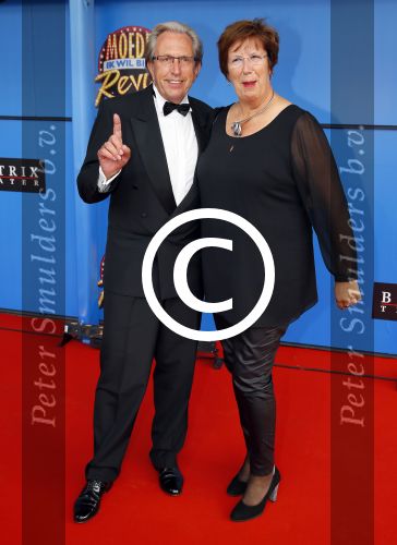 Utrecht 21 september 2014
Premiere moeder ik wil bij de revue in het beatrixtheater. Annemarie Jorritsma met man