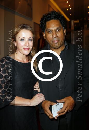 Amsterdam 20 oktober 2014
Premiere alles went behalve een vent in nieuwe de la mar.
Annick Boer met vriend