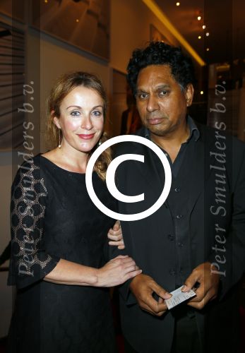 Amsterdam 20 oktober 2014
Premiere alles went behalve een vent in nieuwe de la mar.
Annick Boer met vriend