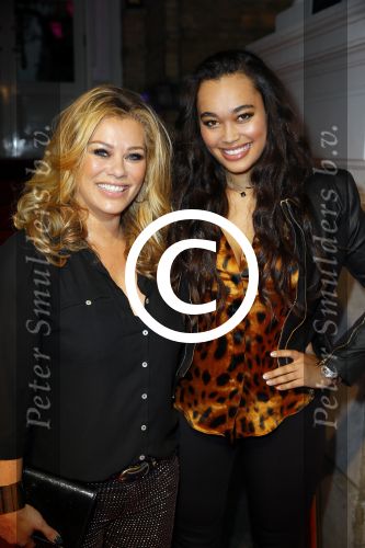 Amsterdam 29 september 2014
Beau monde awards in het Amstel hotel. Antje en Romy Monteiro