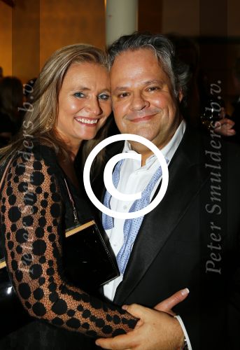 Amsterdam 16 oktober 2014
Uitreiking gouden televizierring in Carre. 
Bas v Werven met vriendin