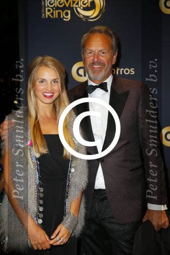 Amsterdam 16 oktober 2014
Uitreiking gouden televizierring in Carre. 
Bert Kuizenga en partner