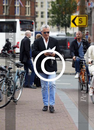 Amsterdam 2 oktober 2014
Bram Moszkowicz op straat in het centrum van Amsterdam
