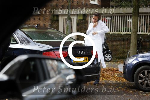 Amsterdam 16 oktober 2014
Camiel Eurlings wordt daags na zijn ontslag bij de KLM thuis gebracht door zijn prive chauffeur.