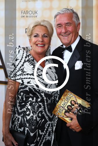 Rotterdam, 28 September 2014
Premiere Musical Dreamgirls
Carol Dona met zijn vrouw