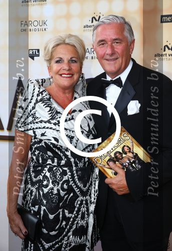 Rotterdam, 28 September 2014
Premiere Musical Dreamgirls
Carol Dona met zijn vrouw