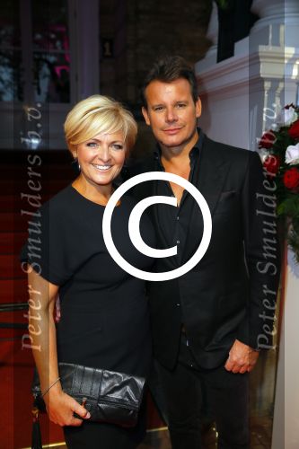 Amsterdam 29 september 2014
Beau monde awards in het Amstel hotel. caroline Tensen en Leco v Zadelhoff