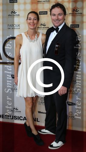 Rotterdam, 28 September 2014
Premiere Musical Dreamgirls
Caspar Burgi met zijn vrouw