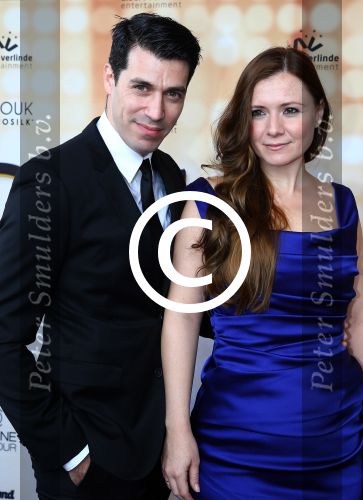 Rotterdam, 28 September 2014
Premiere Musical Dreamgirls
Celine Purcell met partner Oren Schrijver